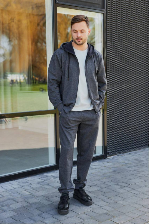 Костюм чоловічий, двохнитка, м. 169.2 (р: L, XL, XXL, 3XL) №713510 - Umon GOL1454 м. 169.2