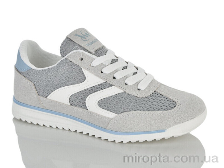 Кросівки 2028-1 grey р: 36-41, в упаковці: 8 пар, купити тільки гуртом - 1178120
