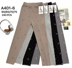Лосини дитячі "А401-6" (р: 60-75) мікс кольорів, в упаковці 6 шт. №381821
