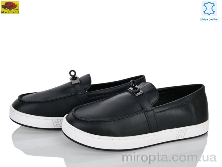 Туфлі H0325-25 black р: 36-40, в упаковці: 6 пар, купити тільки гуртом - 1195840
