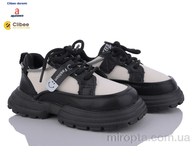 Кросівки LB68 white-black р: 31-36, в упаковці: 6 пар, купити тільки гуртом - 924432