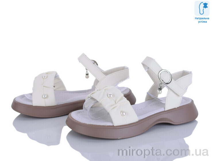 Босоніжки N725-1 beige р: 31-36, в упаковці: 6 пар, купити тільки гуртом - 1171795