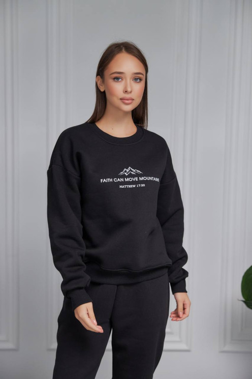 Світшот жіночий, тринитка на флісі, м. 132.4 (р: S, M, L, XL) №715649 - Umon GOL1454 м. 132.4