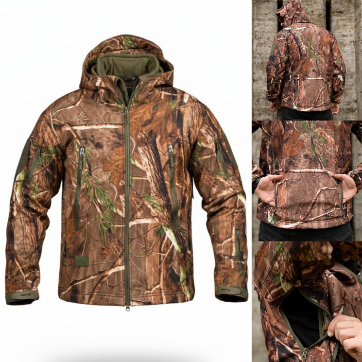 Тактична куртка чоловіча,  soft shell (Розмір: S-4XL), в упаковці 7 штук №340666 - Beretta SE847