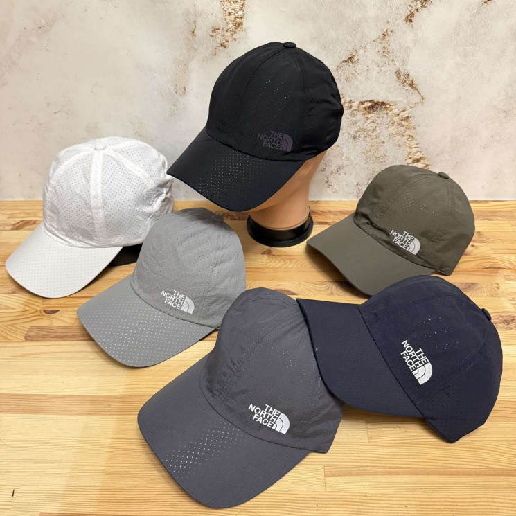 Кепка чоловіча "The North Face" плащівка (р: 56-59) мікс кольорів, в упаковці 5 шт. №382145 - Koroleva 470