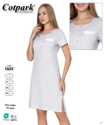 Нічна сорочка жіноча, віскоза, м.13652 (Розмір: L-3XL ), в упаковці 4 штуки №321388