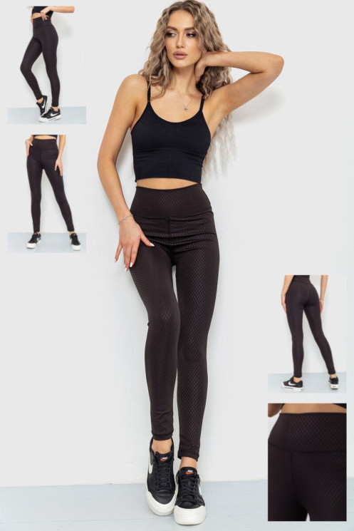 Лосини, р.S-XL, коттон, ликра, 1 колір в упаковці 5 штук №806165 - Relaxwear RZ3531