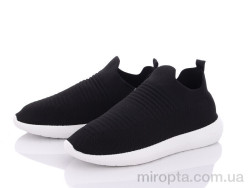 Кросівки 4-480 black р: 36-41, в упаковці: 8 пар, купити тільки гуртом