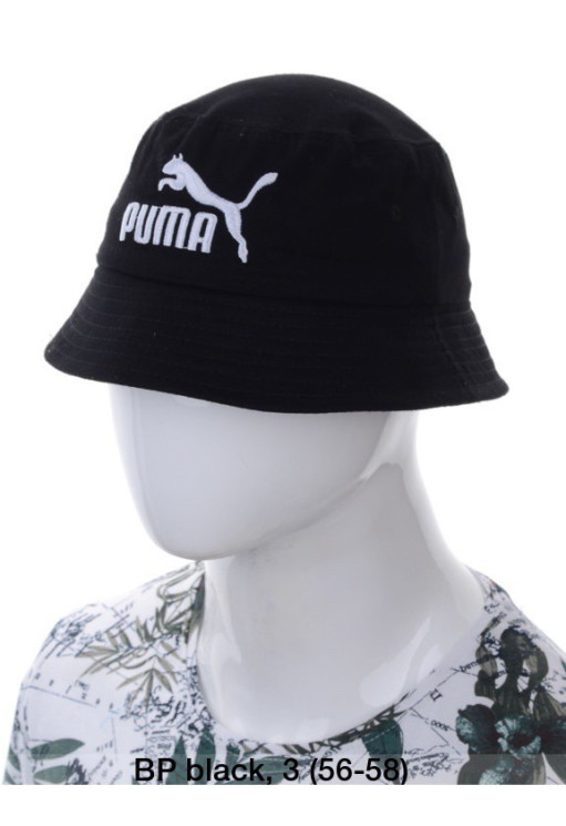 Панама чоловіча (Розмір: 56-57) коттон "Puma" в упаковці 5 штук мікс кольори №816227 - Koroleva 470
