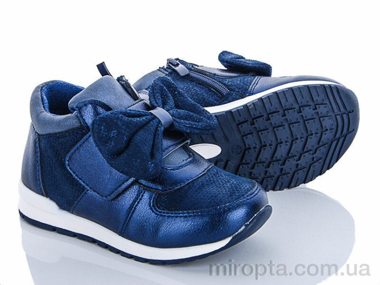 Черевики A15-1 navy р: 26-31, в упаковці: 8 пар, купити тільки гуртом - 359412