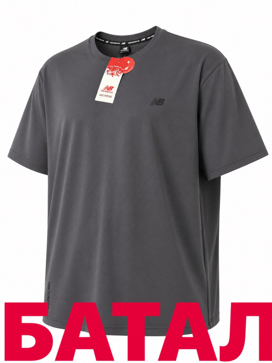 Футболка чоловіча "NB" комбінований (р: 2XL-6XL) в упаковці 5 шт. №384207 - AlexClothes SER2276