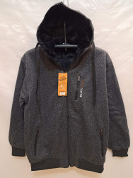 Кофта спортивна чоловіча, трикотаж, хутро, м.703 (Розмір: М-3XL ), в упаковці 5 штук №334948