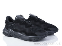 Кросівки HD29(7824-2)-8 black р: 40-45, в упаковці: 8 пар, купити тільки гуртом