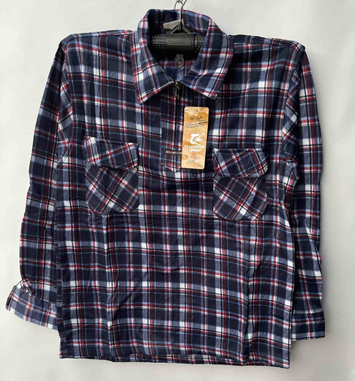Сорочка чоловіча,Дракон, байка p.XL-5XL, різні кольори, в упаковці 5 штук №100825 - Mixmoda Bg 5255