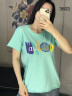 Футболка жіноча, трикотаж, м.3603 (р. М (46-48), L(50-52) ), 10 кольорів, в упаковці 2 штуки №314268 - 