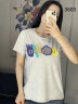 Футболка жіноча, трикотаж, м.3603 (р. М (46-48), L(50-52) ), 10 кольорів, в упаковці 2 штуки №314268 - 