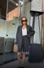 Костюм жіночий (шорти-бермуди + піджак оверсайз), тіар м. 459 (р. S-M, M-L) №407820 - 