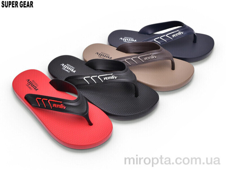 В'єтнамки 6217-2 mix р: 40-44, в упаковці: 12 пар, купити тільки гуртом - 1178829