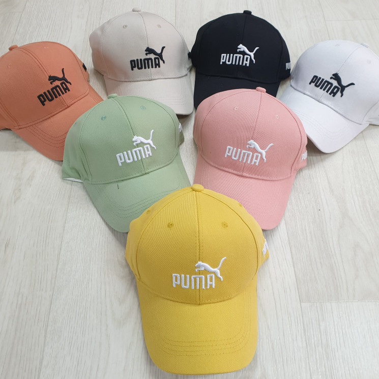 Бейсболка жіноча "Puma" (р: 56-58) мікс кольорів, в упаковці 5 шт. №367970 - Ventil SE 939