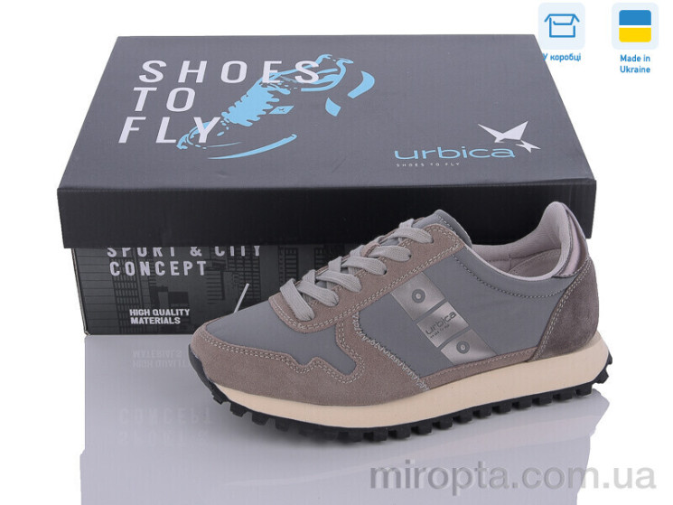 Кросівки UWB24101 grey-steel р: 36-41, в упаковці: 8 пар, купити тільки гуртом - 905672