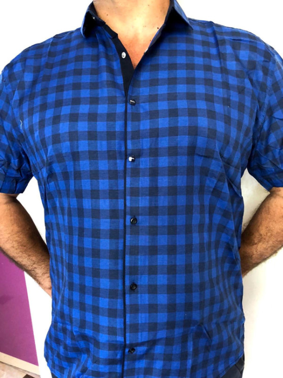 Сорочка Paul Semih р 3XL-6XL Чоловіча AA222 синій - Nadiyka BG/PO2161-2162