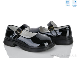 Туфлі ABC3672P black р: 28-33, в упаковці: 6 пар, купити тільки гуртом