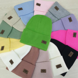 Шапка молодіжна UGG (р: універсальний) мікс кольорів, в упаковці 5 шт. №375552