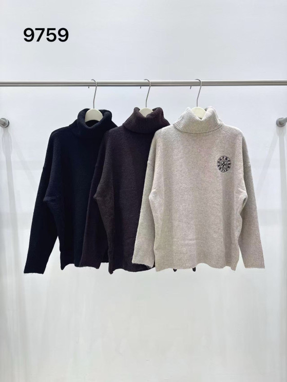 Кофта жіноча кашемір м.9759 (Розмір:M-XL) мікс кольорів в упаковці 7 штук №764166 - Saint Zel3317