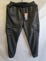 Спортивні штани чоловічі, трикотаж, м.2879 (Розмір: M-3XL ), 3 кольори, в упаковці 5 штук №346091