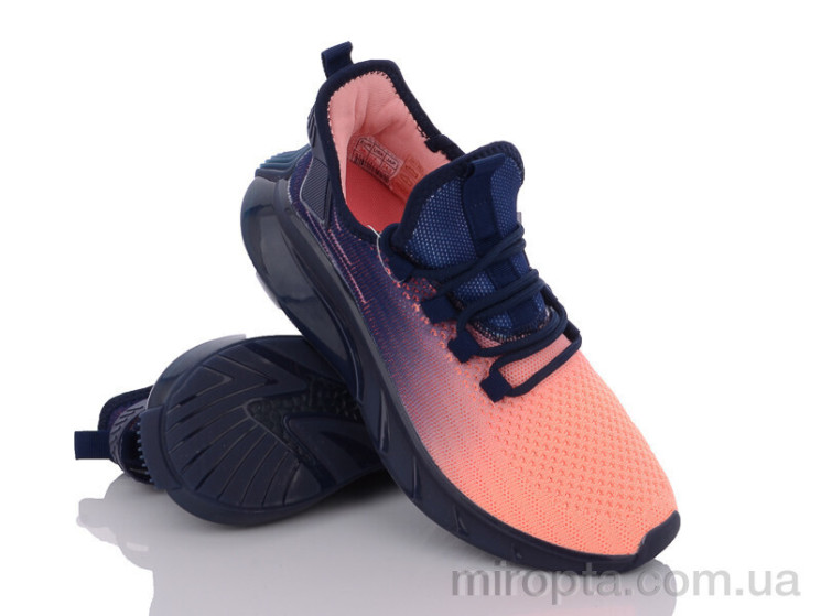 Кросівки 24-139 pink-navy р: 36-41, в упаковці: 8 пар, купити тільки гуртом - 762105