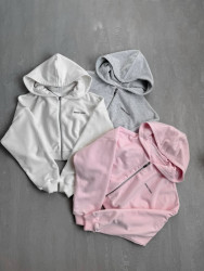 Худі жіноче, петля м.1044 (р: oversize S-L) меланж №814469