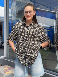 Блузка жіноча шифон м. 8807 (Розмір: XL-4XL) в упаковці 4 штуки №756441