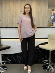 Блузка жіноча  льон з вишивкою  м.701  (Розмір: XL-4XL)  4 кольора в упаковці 4 штуки №754008