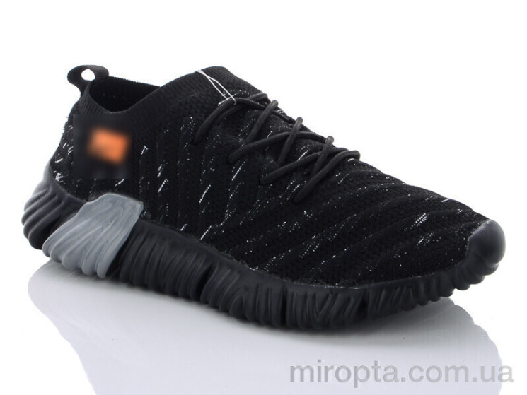 Кросівки 6806 blak-wn р: 40-45, в упаковці: 8 пар, купити тільки гуртом - 421605