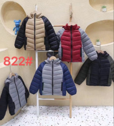 Куртка дитяча плащівка м.822 (р.130-170) 5 кольорів в упаковці 5 штук №757522