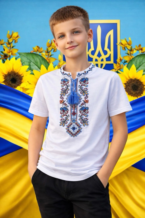 Футболка дитяча, кулір (розміри: 13-18 років), в упаковці 6 штук №344756 - Delux 909