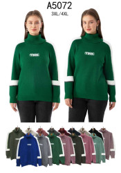 Гольф жіночий, кашемір, м.A5072 (р. 3XL-4XL ), мікс кольорів, в упаковці 10 штук №338091