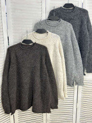 Светр жіночий "02675" шерсть (р: one size) 4 кольори, в упаковці 4 шт. №389236