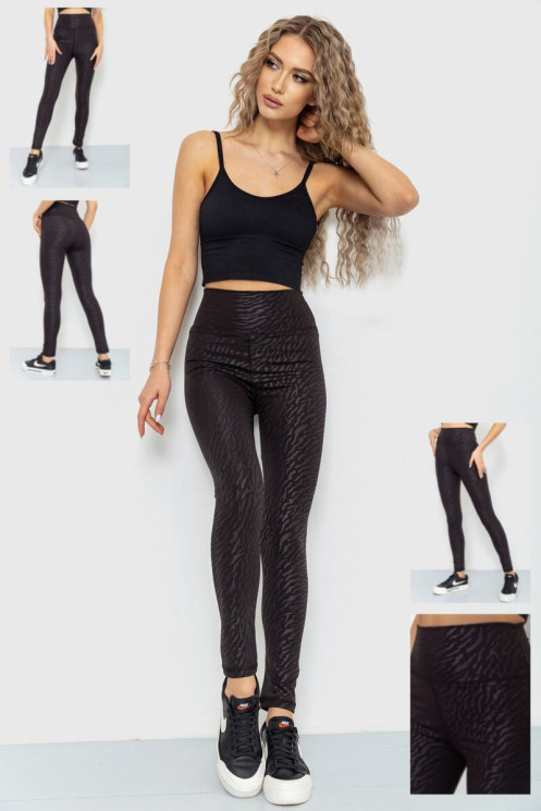 Лосини, р.S-XL, коттон, ликра, 1 колір в упаковці 5 штук №806166 - Relaxwear RZ3531