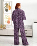Костюм жіночий "трійка", софт принт м. 912 (р: 50-52, 54-56, 58-60) №823367 - 