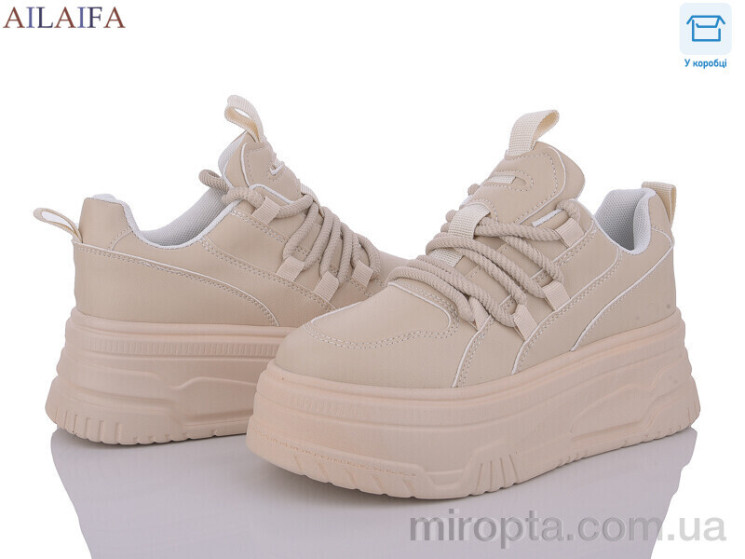 Кросівки 5052 apricot р: 36-41, в упаковці: 6 пар, купити тільки гуртом - 933256