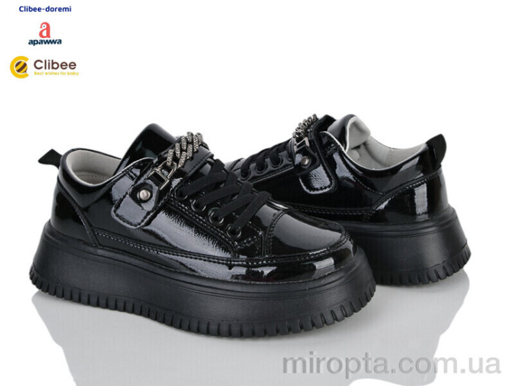 Кросівки ABC1230 black р: 31-36, в упаковці: 8 пар, купити тільки гуртом - 1194375