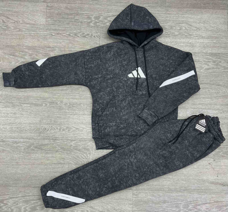 Спортивний костюм  Adidas дитячий трьохнитка фліс м.1040-3 (р: 13-17 років)  в упаковці 5 штук №760016 - Champion SE829