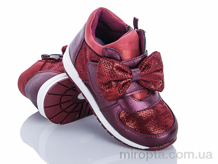 Черевики A15-4 purple р: 26-31, в упаковці: 8 пар, купити тільки гуртом - 359415