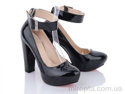 Туфлі 012 black р: 36-40, в упаковці: 8 пар, купити тільки гуртом