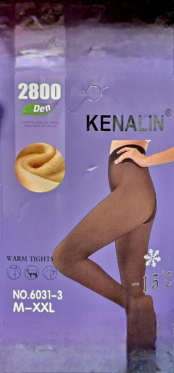 Колготи жіночі, комбінований, м.6031-3 (р: M-XXL ), в упаковці 6 шт. №322272 - Iris BG/PO 436