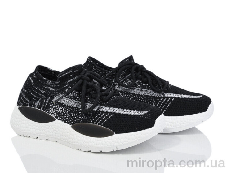 Кросівки 182-45 black р: 36-41, в упаковці: 8 пар, купити тільки гуртом - 974433