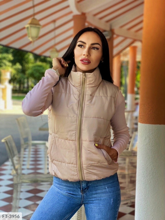 Демісезонна Жилетка FT-3956 р: 42, 44, 46 - 