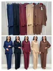 Костюм жіночий "361Т" жатка (р: XL,2XL,3XL,4XL) 5 кольорів, в упаковці 4 шт. №386626