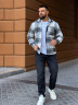 Сорочка чоловіча, байка двостороння, м. 1048 (р: M, L, XL, XXL) №714337 - Vitvelli RZ3646 м. 1048